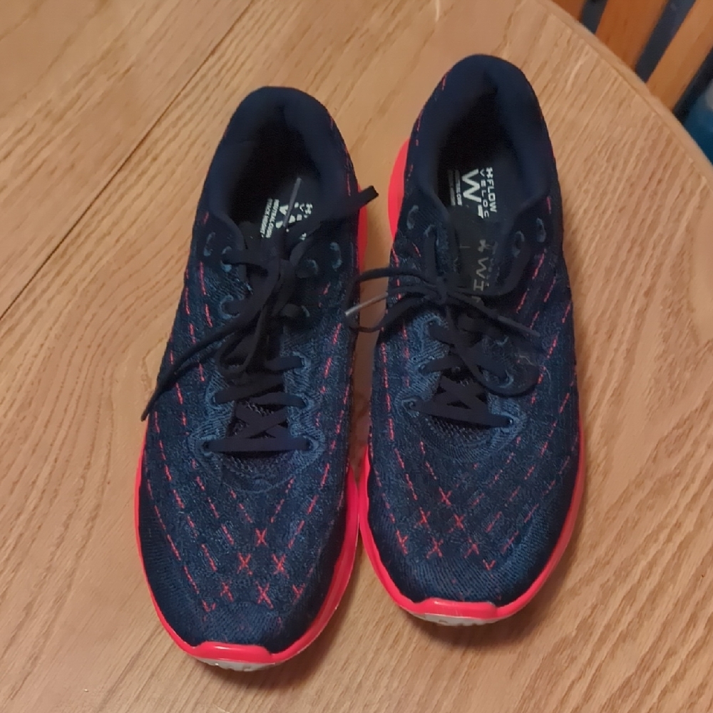 Under Armour Flow Velociti Wind Athletic Shoes - Navy